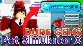 Dupe Gems Pet Simulator X Script  Hack [upl. by Rheinlander]