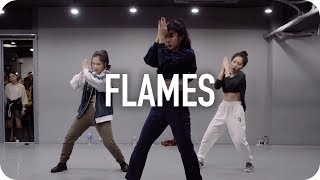 Flames  David Guetta amp Sia  Jin Lee Choreography [upl. by Anayra]