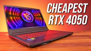 The Cheapest RTX 4050 Gaming Laptop  MSI GF63 Review 2023 [upl. by Camm224]