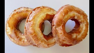 CAKE DOUGHNUTS  OldFashioned STYLE  DIY Demonstration [upl. by Oiciruam417]