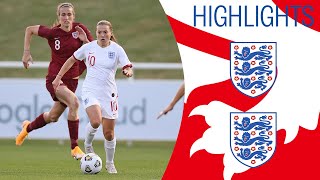 England v England  Lionesses Training Match  Full Match Highlights [upl. by Aplihs57]