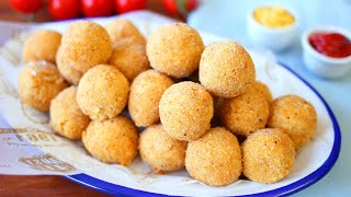 POLPETTE DI CECI  la mia Ricetta Facilissima  Chickpea meatballs [upl. by Arva658]