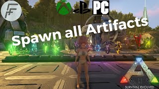 ARK Survival Evolved How to spawn all Artifacts [upl. by Aciras796]