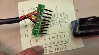 OBDII Scanner Connector Replacement Step by Step Actron CP9135 [upl. by Estel]