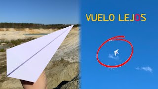 Cómo hacer un avión de papel Origami [upl. by Conrade]