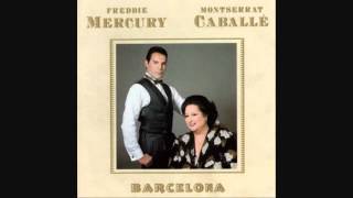 Freddie Mercury and Montserrat Caballe  Overture Piccante  Barcelona  LYRICS 1988 HQ [upl. by Marinelli552]