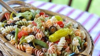 Potluck Pasta Salad Recipe [upl. by Idalla427]