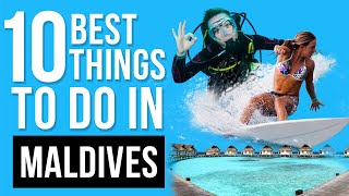 10 Best Things To Do In Maldives [upl. by Acisey90]