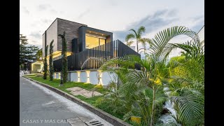 VENTA HERMOSA MANSIÓN PARA ESTRENAR EN EL BARRIO PANCE CALI COLOMBIA [upl. by Lorrac]