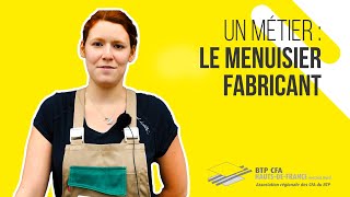 Un métier  Le Menuisier fabricant [upl. by Idahs]