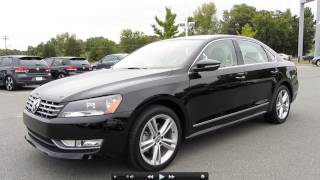 2012 Volkswagen Passat SEL TDI Start Up Engine and In Depth Tour [upl. by Noyk]