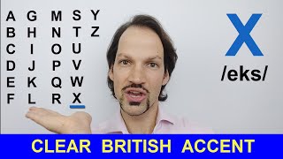 How To Pronounce The English Alphabet BRITISH PRONUNCIATION [upl. by Nylecsoj]