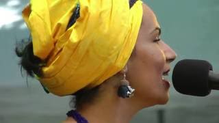 Oum  Taragalte  LIVE at Afrikafestival Hertme 2016 [upl. by Mahalia39]