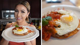 HUEVOS RANCHEROS  MEXICAN BREAKFAST [upl. by Banna]