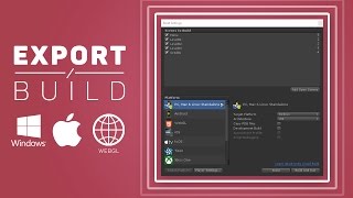 How to BUILD  EXPORT your Game in Unity Windows  Mac  WebGL [upl. by Berk]