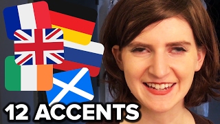 How To Do 12 Different Accents [upl. by Gignac]