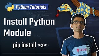 121  Install Python Module using pip Python 3 Programming Tutorials [upl. by Darelle619]