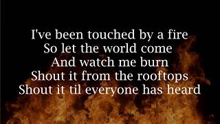 Touched By A Fire  People amp Songs  Lyrics [upl. by Solegna422]