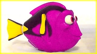 Color Changing Disney Pixar Finding Dory Finding Nemo Toys [upl. by Hamehseer]