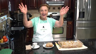 Italian Grandma Makes Zucchini Cake [upl. by Gerard]