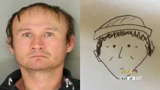 News Anchor Laughs At Worst Police Sketch Fail News Blooper [upl. by Anoblav]