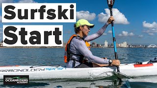 How to Quickly amp Easily Get into your Surfski at the Start  A Beginners Guide [upl. by Glaudia366]