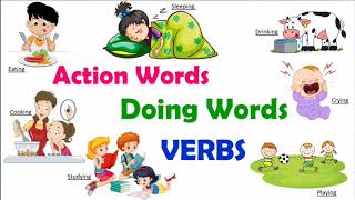 Action words  doing words  verbs [upl. by Jelene502]