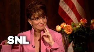 CBS Evening News Katie Couric Interviews Sarah Palin  SNL [upl. by Codd]