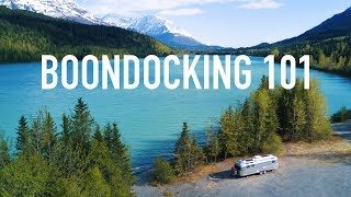 Boondocking 101  A Guide to Free Camping in Your RV [upl. by Guimond]