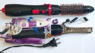 Hair dryer curler teardown amp quick repair [upl. by Ile]