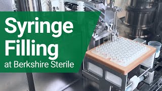 Syringe Filling at Berkshire Sterile Manufacturing [upl. by Enehpets]