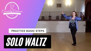 Waltz Basic for Solo Practice [upl. by Llenrub930]