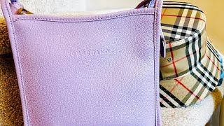 Longchamp crossbody bag review [upl. by Yssak262]