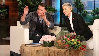 Ellen amp Channing Tatum Get Rowdy at ‘Magic Mike Live’ [upl. by Sac]