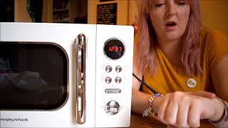 Review Morphy Richards Accents Microwave from AO [upl. by Nos]