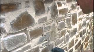 Lime Pointing How to Point a Wall Using Lime Mortar [upl. by Gnol495]