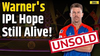 IPL 2025 How Unsold Players Like David Warner Can Play In IPL 2025 [upl. by Avirt]