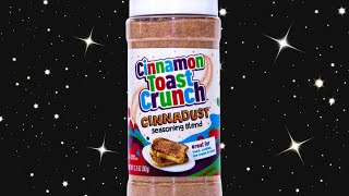 Cinnamon Toast Crunch Cinnadust Review [upl. by Lubow]