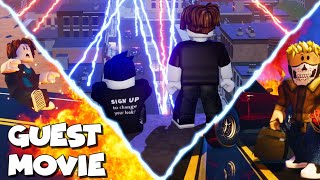 Roblox Guest Story MOVIE  Roblox Music Video [upl. by Enirahtak]