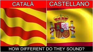 SPANISH VS CATALAN DO THEY SOUND THE SAME  CATALÀ VS ESPAÑOL  Verbale Mondo [upl. by Rogerson]