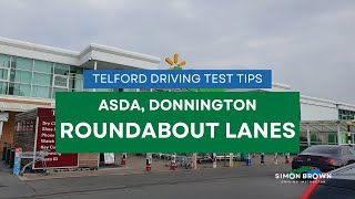 Telford Driving Test  Asda Donnington Roundabout [upl. by Arayt992]