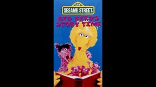 My Sesame Street Home Video  Big Birds Story Time Sony Wonder Version [upl. by Alesig614]