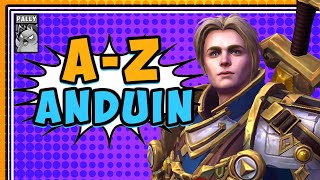 Anduin A  Z  Heroes of the Storm HotS Gameplay [upl. by Corine]