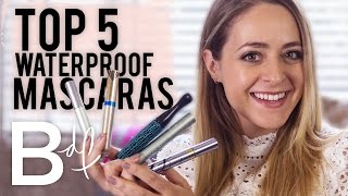 Top 5 Waterproof Mascaras [upl. by Eceirahs]