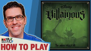 Villainous Disney  How To Play [upl. by Remmos]