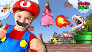 We Played Super Mario IN REAL LIFE [upl. by Arlynne364]