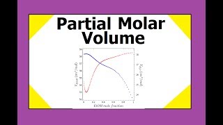 Partial Molar Volume [upl. by Linker375]