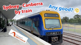 Sydney to Canberra by train  Xplorer First Class review [upl. by Helsa430]