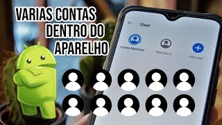 Como criar varias contas de usuario no android  Samsung entre outros [upl. by Claudy]