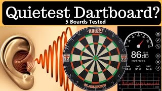 Quietest Dartboard  5 boards tested [upl. by Dimond]